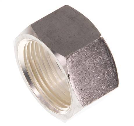 M30x2 x 22L Tuerca de unión de acero inoxidable para anillo de compresión