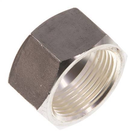 M30x2 x 22L Tuerca de unión de acero inoxidable para anillo de compresión