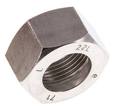 M30x2 x 22L Tuerca de unión de acero inoxidable para anillo de corte