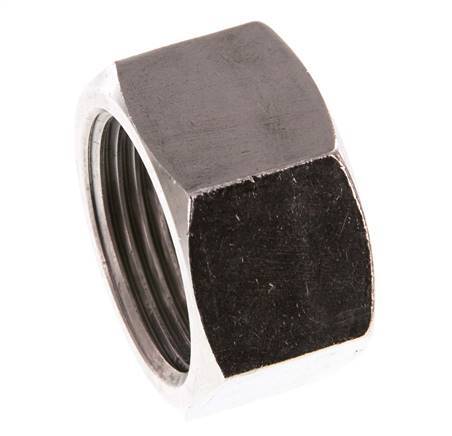 M30x2 x 22L Tuerca de unión de acero inoxidable para anillo de corte