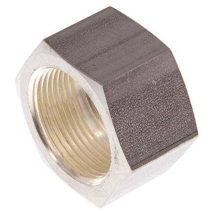M36x2.0 x 25S Tuerca de unión de acero inoxidable para anillo de compresión