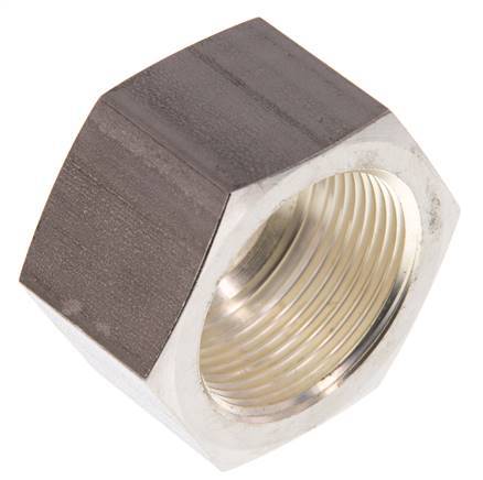 M36x2.0 x 25S Tuerca de unión de acero inoxidable para anillo de compresión
