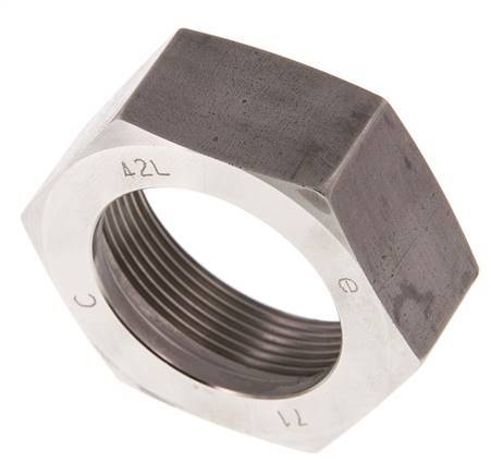 M52x2 x 42L Tuerca de unión de acero inoxidable para anillo de corte