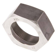 M52x2 x 42L Tuerca de unión de acero inoxidable para anillo de corte