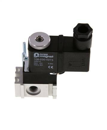 3/2 G1/8'' M5 (M5) Válvula de solenoide NO 115V AC 0-8bar/0-112psi YPC
