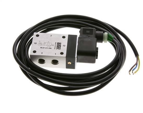 válvula de solenoide 3/2 G1/4'' NO 24V DC ATEX 2.5-10bar/35.0-140psi Airtec