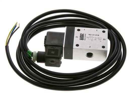 válvula de solenoide 3/2 G1/4'' NO 24V DC ATEX 2.5-10bar/35.0-140psi Airtec
