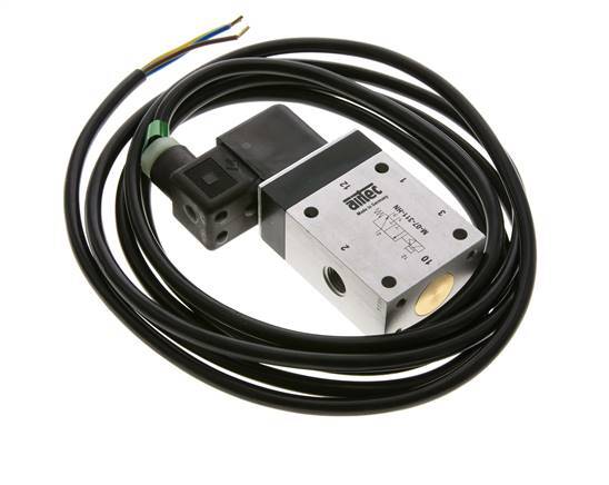 válvula de solenoide 3/2 G1/4'' NO 24V DC ATEX 2.5-10bar/35.0-140psi Airtec