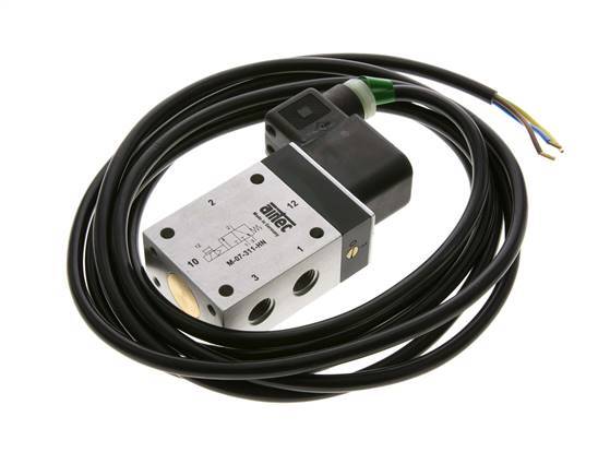 válvula de solenoide 3/2 G1/4'' NO 24V DC ATEX 2.5-10bar/35.0-140psi Airtec