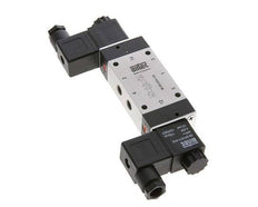 válvula solenoide de centro de presión 5/3 G1/8'' 24V DC 3-8bar/42-112psi Airtec