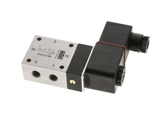 3/2 G1/8'' NC Electroválvula 24V DC ATEX 3-10bar/42-140psi Airtec
