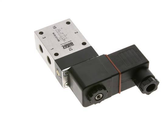 3/2 G1/8'' NC Electroválvula 24V DC ATEX 3-10bar/42-140psi Airtec