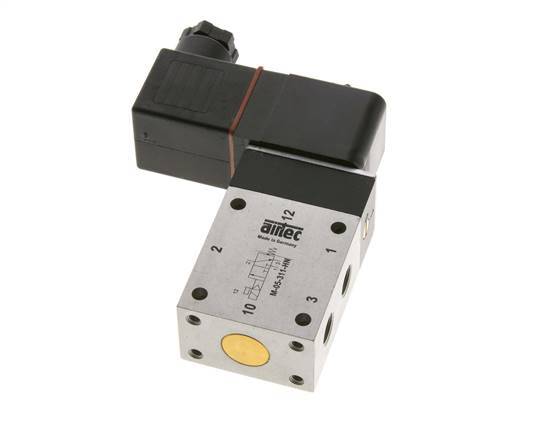 3/2 G1/8'' NC Electroválvula 24V DC ATEX 3-10bar/42-140psi Airtec