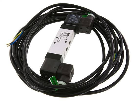 5/2 G1/8'' Electroválvula biestable 24V DC ATEX 3-10bar/42-140psi Airtec