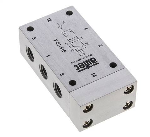 válvula piloto de aire 5/2 G1/4'' ATEX 1,5-10bar/21,0-140psi Airtec