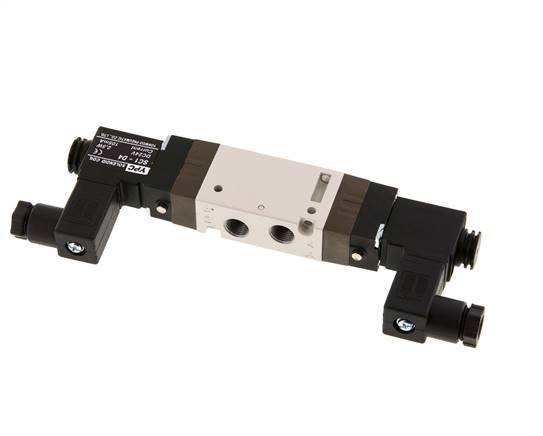 5/2 G1/8'' Electroválvula biestable 115V AC 1.5-10bar/21.0-140psi YPC