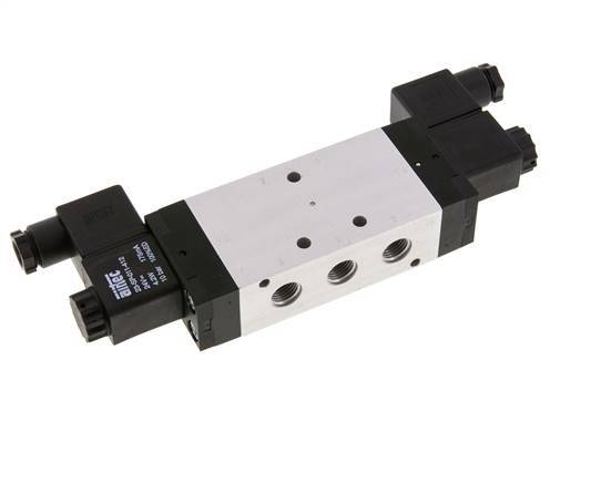 válvula solenoide biestable 5/2 G1/4'' 115V AC 2.5-10bar/35.0-140psi Airtec