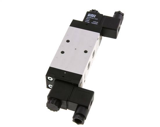 válvula solenoide biestable 5/2 G1/4'' 115V AC 2.5-10bar/35.0-140psi Airtec