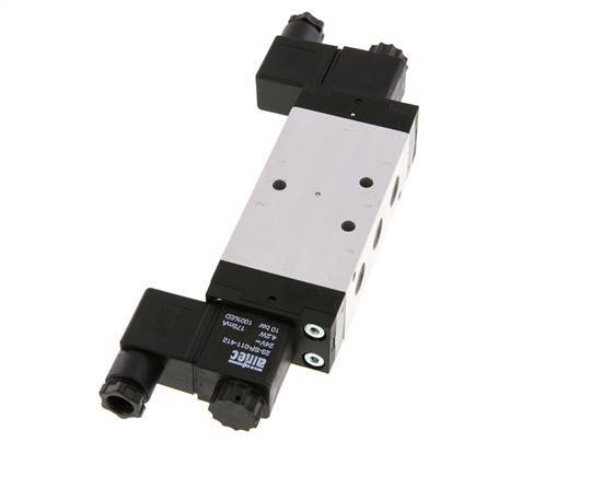 válvula solenoide biestable 5/2 G1/4'' 115V AC 2.5-10bar/35.0-140psi Airtec