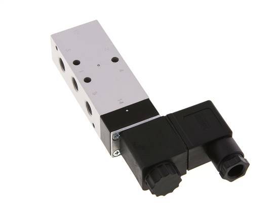 Válvula solenoide 5/2 G1/8'' 12V DC 3-10bar/42-140psi Airtec