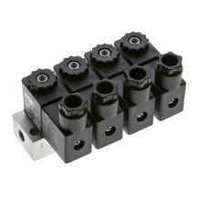 Válvula solenoide 4x3/2 G1/8'' NC 24V DC -0.95-10bar/-13.2-140psi Airtec