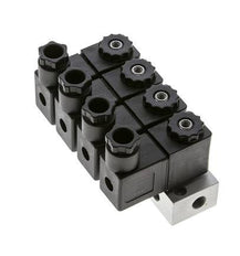 Válvula solenoide 4x3/2 G1/8'' NC 24V DC -0.95-10bar/-13.2-140psi Airtec