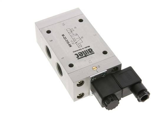 válvula solenoide 3/2 G1/2'' NC 12V DC 1-10bar/14-140psi Airtec