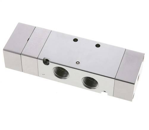5/3 G1/2'' (G1/8'') Válvula piloto de aire central de escape 1,5-8bar/21,0-112psi E.MC