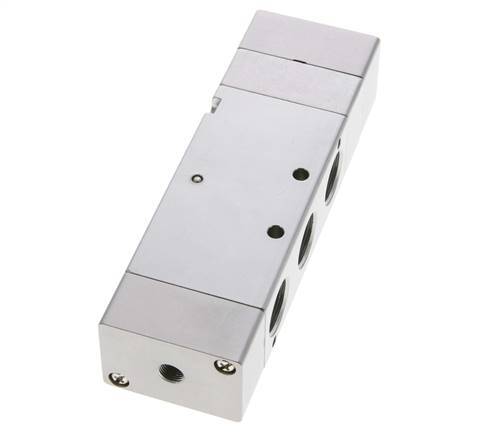 5/3 G1/2'' (G1/8'') Válvula piloto de aire central de escape 1,5-8bar/21,0-112psi E.MC