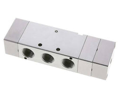 5/3 G1/2'' (G1/8'') Válvula piloto de aire central de escape 1,5-8bar/21,0-112psi E.MC