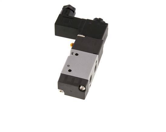 válvula de solenoide 3/2 G1/8'' NO 24V DC 1.5-8bar/21.0-112psi E.MC