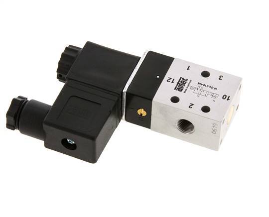 válvula de solenoide 3/2 G1/8'' NO 24V DC 2-10bar/28-140psi Airtec