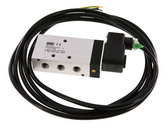 electroválvula 5/2 G1/4'' 230V AC ATEX 2.5-10bar/35.0-140psi Airtec