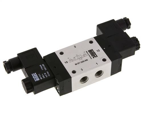 válvula de solenoide biestable 3/2 G1/4'' 230V AC 1.5-10bar/21.0-140psi Airtec