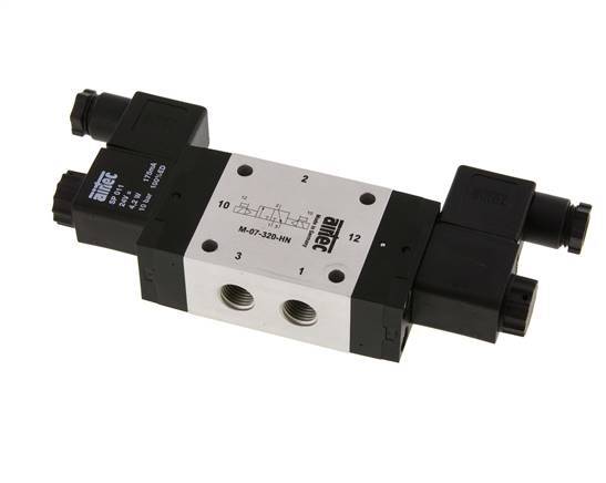 válvula de solenoide biestable 3/2 G1/4'' 230V AC 1.5-10bar/21.0-140psi Airtec