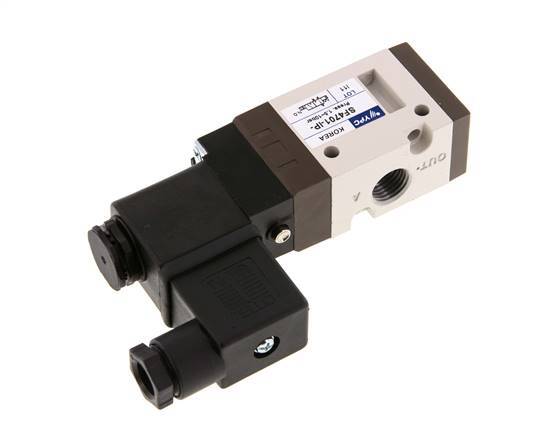 válvula de solenoide 3/2 G1/4'' NO 230V AC 1.5-10bar/21.0-140psi YPC