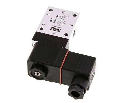 válvula de solenoide 3/2 G1/8'' NO 24V DC ATEX 3-10bar/42-140psi Airtec