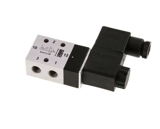 válvula de solenoide 3/2 G1/8'' NO 12V DC 2.5-10bar/35.0-140psi Airtec