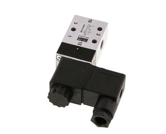 válvula de solenoide 3/2 G1/8'' NO 12V DC 2.5-10bar/35.0-140psi Airtec
