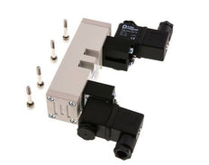 5/2 ISO 5599-1 Electroválvula biestable 24V DC 1.5-10bar/21.0-140psi YPC