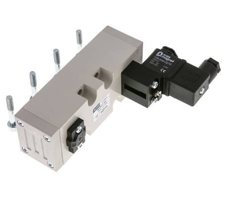 5/2 ISO 5599-2 Electroválvula 24V DC 1.5-10bar/21.0-140psi YPC