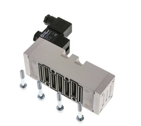 5/2 ISO 5599-2 Electroválvula 24V DC 1.5-10bar/21.0-140psi YPC