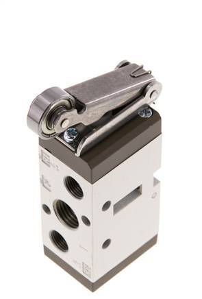 Válvula de Palanca de Rodillo 5/2 G1/4'' (G1/8'') 0-8bar/0-112psi YPC
