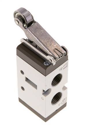 Válvula de Palanca de Rodillo 5/2 G1/4'' (G1/8'') 0-8bar/0-112psi YPC