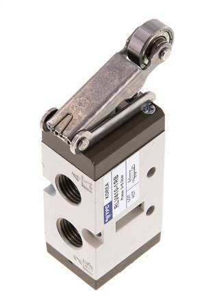 Válvula de Palanca de Rodillo 5/2 G1/4'' (G1/8'') 0-8bar/0-112psi YPC