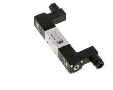 5/3 M5 Válvula solenoide central de escape 24V DC 3-8bar/42-112psi Airtec