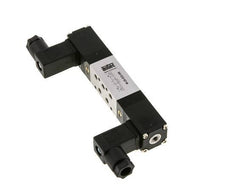 5/3 M5 Válvula solenoide central de escape 24V DC 3-8bar/42-112psi Airtec