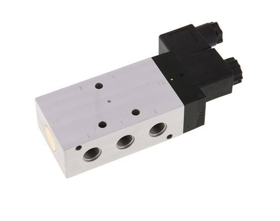 Válvula solenoide 5/2 G1/4'' 230V AC 2.5-10bar/35.0-140psi Airtec