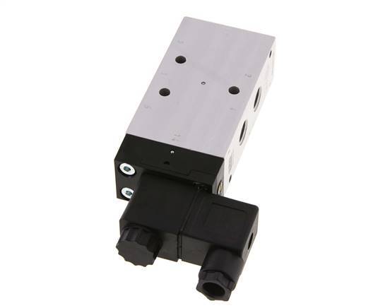 Válvula solenoide 5/2 G1/4'' 230V AC 2.5-10bar/35.0-140psi Airtec