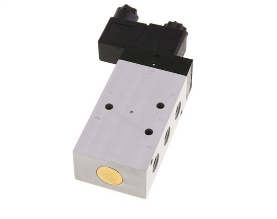 Válvula solenoide 5/2 G1/4'' 230V AC 2.5-10bar/35.0-140psi Airtec